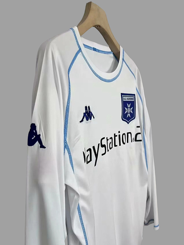 Auxerre Soccer 03/04 Auxerre Home Retro 2