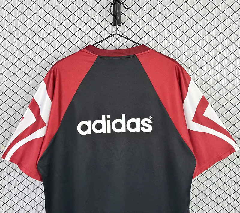 Newcastle 95/96 Newcastle United Black Red White Training Jersey 2