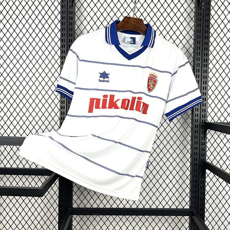 Real Zaragoza 99/00 Real Zaragoza Home Retro