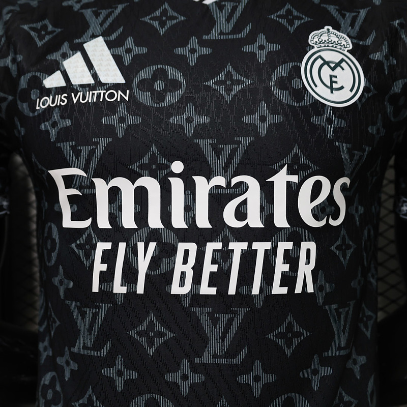 Real Madrid 25/26 Real Madrid x Louis Vuitton Special Edition Player Black 2