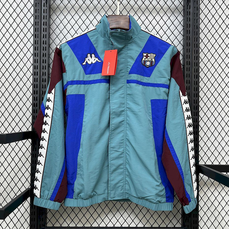Barcelona Barcelona Light Blue Windbreaker