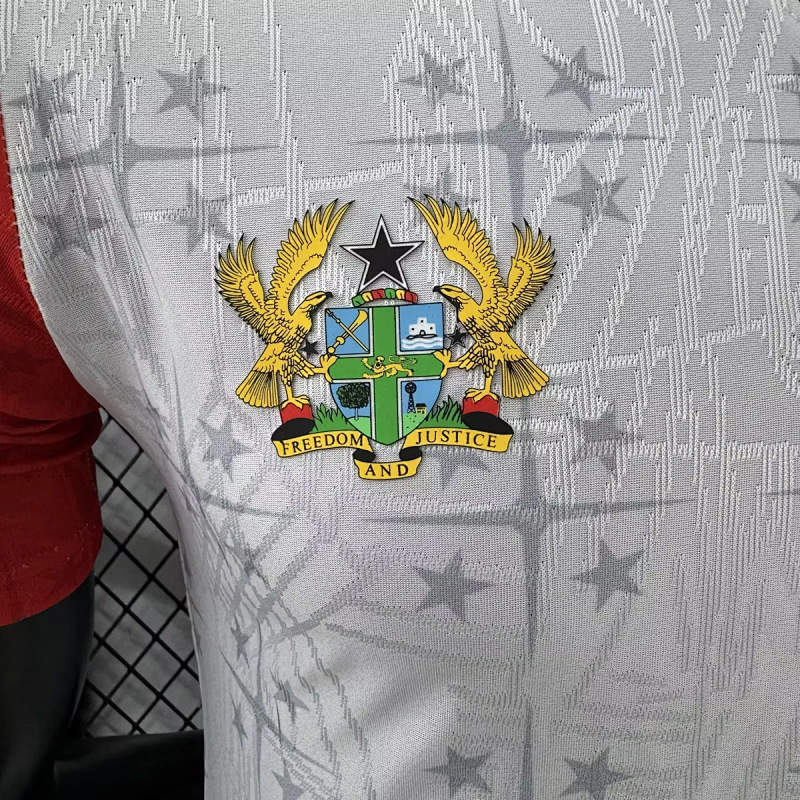 Nazionale Ghana Coat Of Arms White Player 3