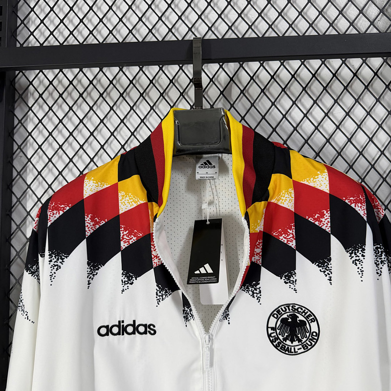Germania Germany White Retro Track Jacket 7