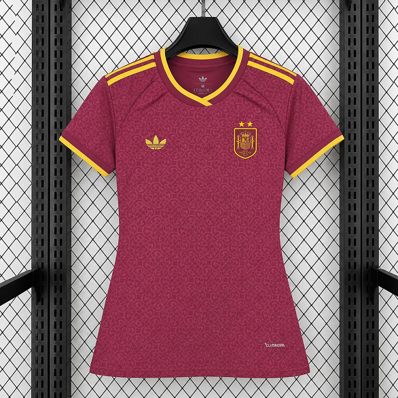 Spagna Spain 2 Stars Special Edition Trefoil Maroon Women