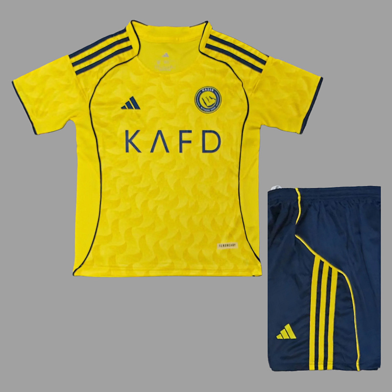 Al Nassr 25/26 Al-Nassr Home Kids Size 16-28
