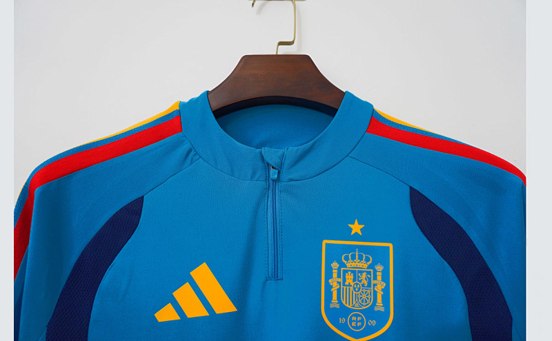 Spagna Spain Tiro Blue Training Top 2