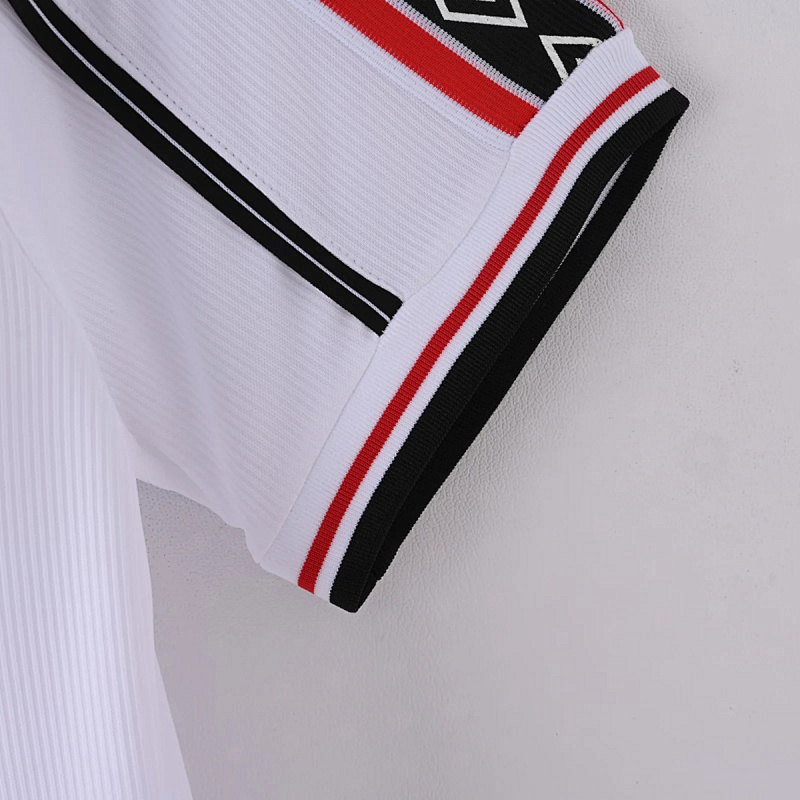Manchester United 98/99 Manchester United White Retro 3