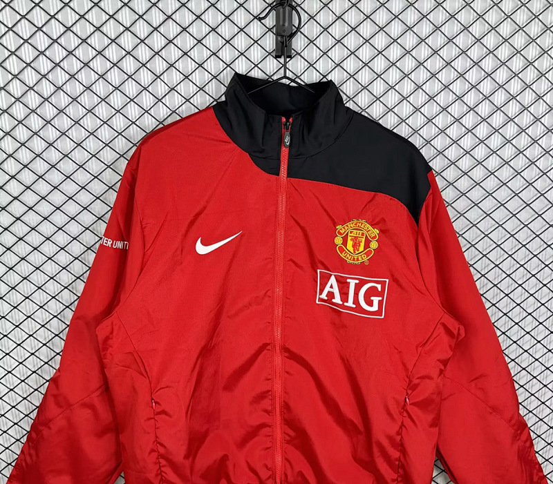 Manchester United 07/08 Manchester United Red Track Jacket 2