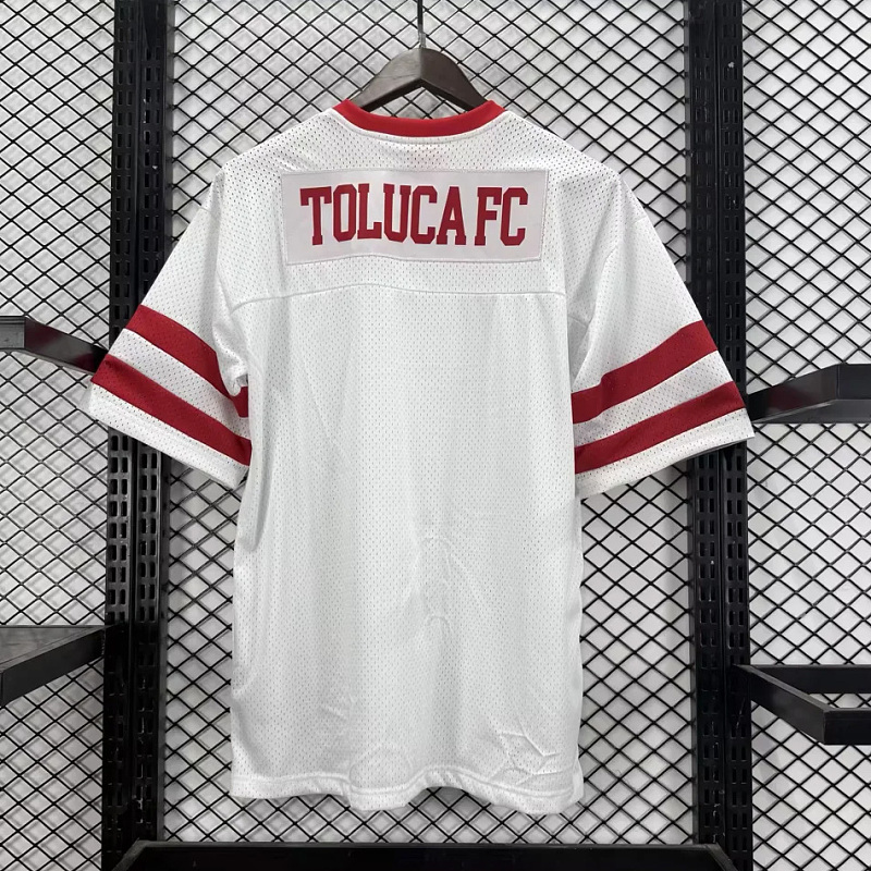 Messico 25/26 Toluca US Pack Cyan White Shirt 2