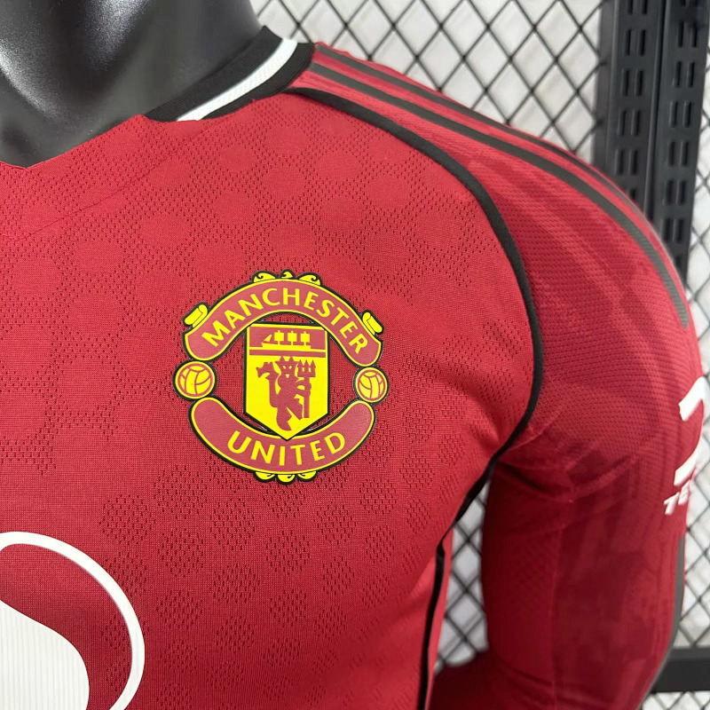 Manchester United 25/26 Manchester United Home Long Sleeve Player 11