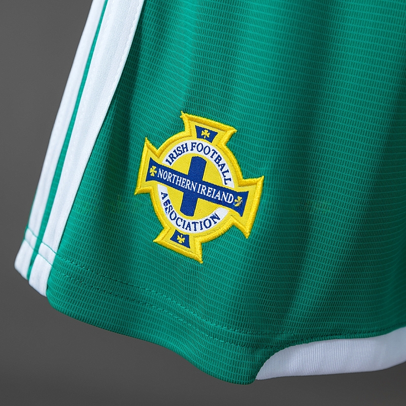 Nazionale Northern Ireland Home Soccer Shorts 6