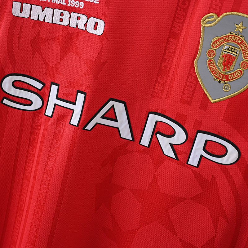 Manchester United 98/99 Manchester United Champions League Final Long Sleeve Retro 6