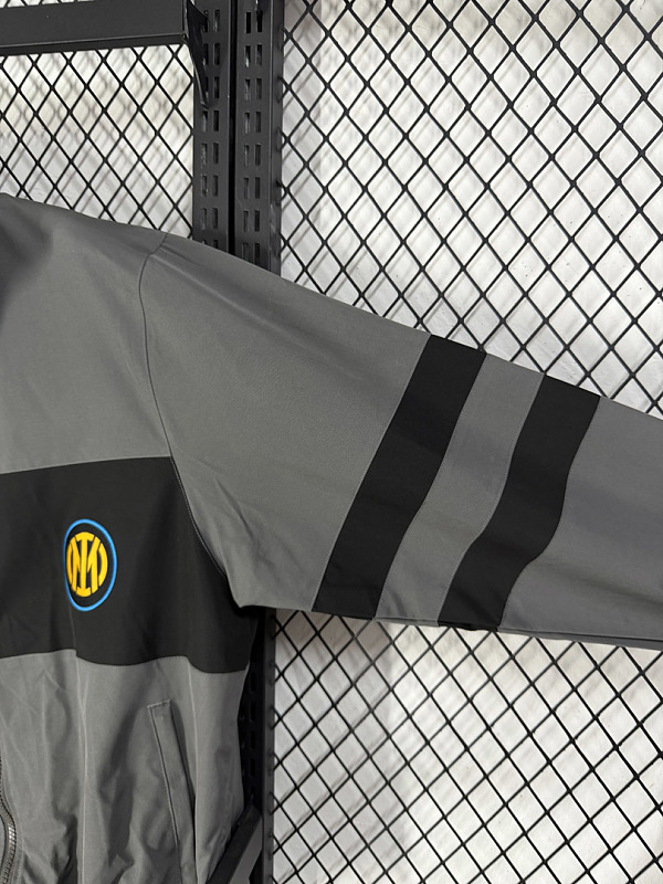 Inter 26/27 Inter Milan I96 Grey Windbreaker 5