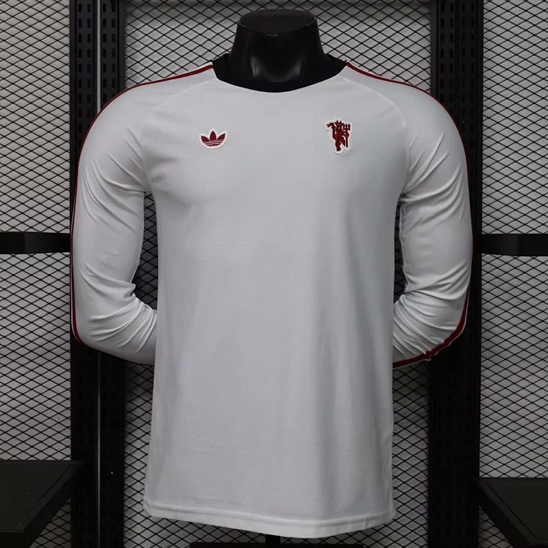 Manchester United 26/27 Manchester United x Adidas Originals White Long Sleeve