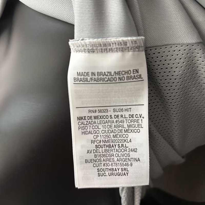 Vasco CR Vasco da Gama Away White Vest 7