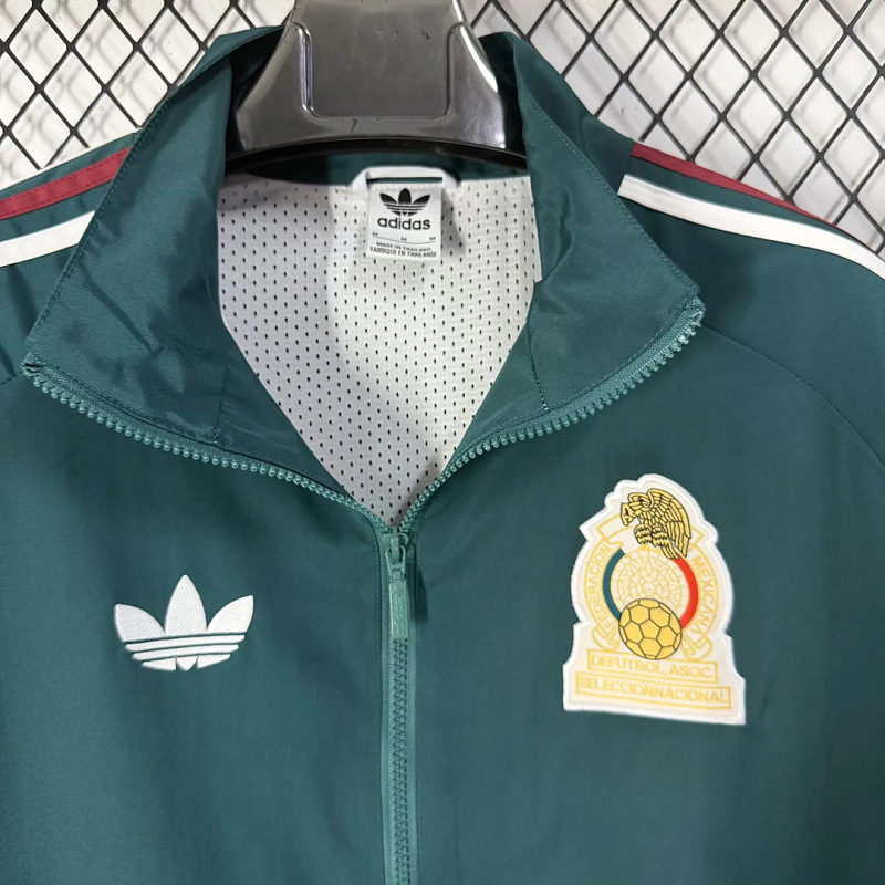 Messico Mexico Home Green Windbreaker 3