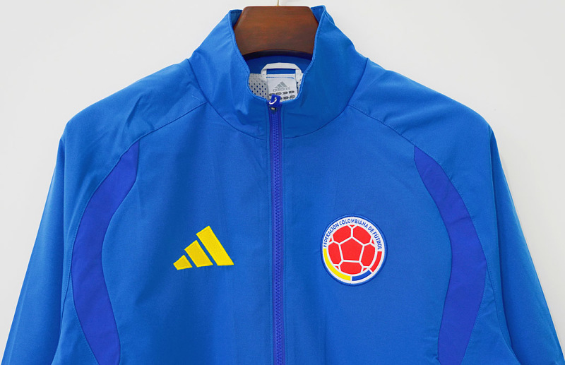 Colombia Colombia All Blue Windbreaker 3