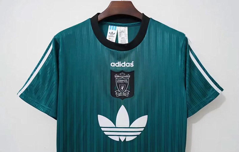 Liverpool 95/96 Liverpool Green Polyester T-Shirt 4