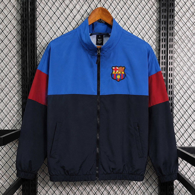Barcelona 84/89 Barcelona Dark Blue Windbreaker