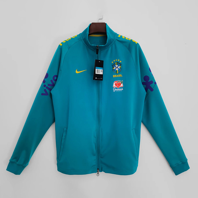 Brasile Brazil Lake Blue Training Jacket