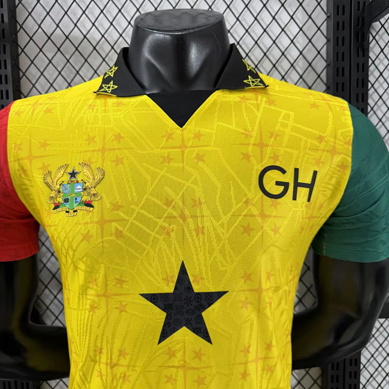 Nazionale Ghana Coat Of Arms Yellow Player 2