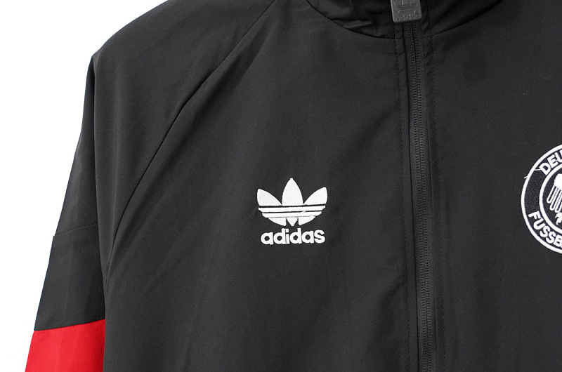 Germania Germany Trefoil Black Windbreaker 3