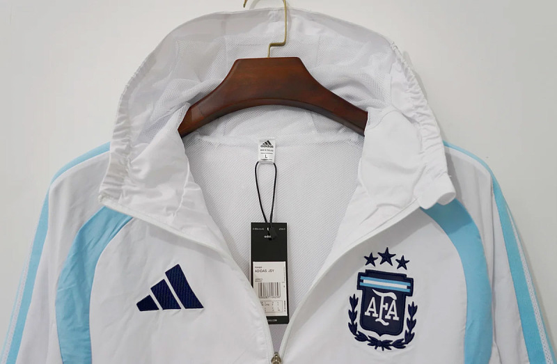 Argentina Argentina White Windbreaker 5