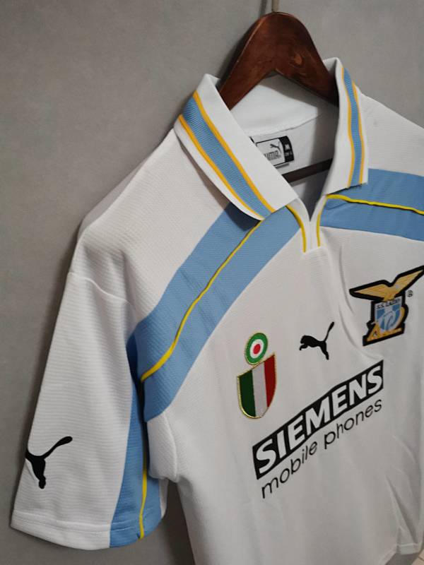Lazio 00/01 Lazio Centenary Retro Jersey 5