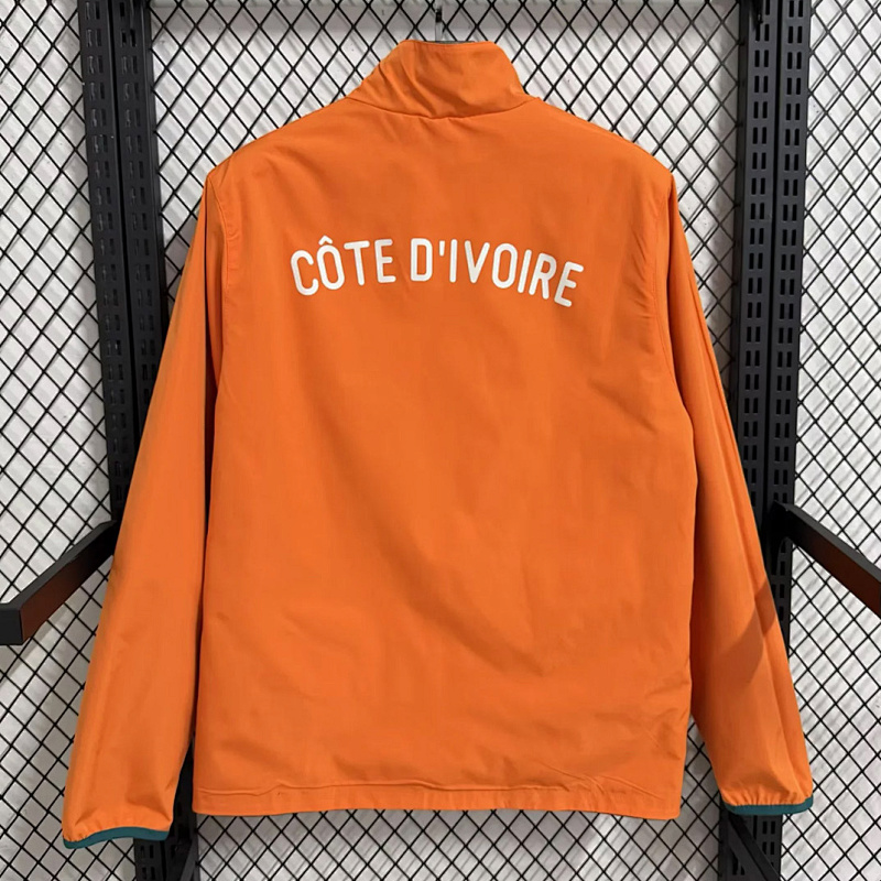 Nazionale Ivory Coast Pre-Match Reversible Woven Jacket 6