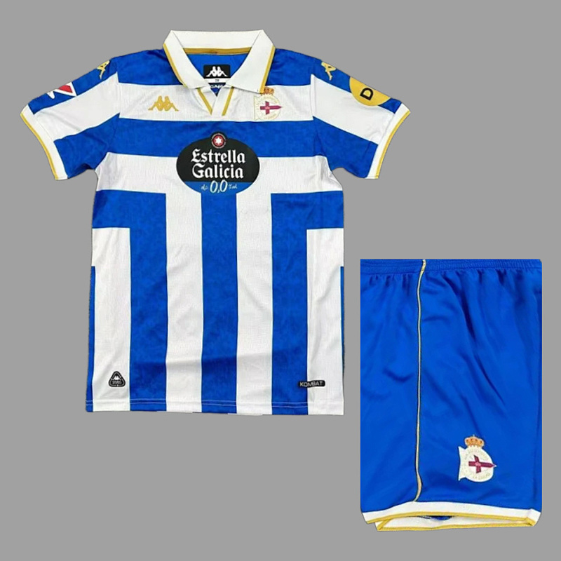 La Coruna 25/26 La Coruna Home Kids Size 16-28