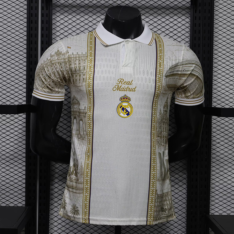 Real Madrid 26/27 Real Madrid City Edition Cream Gold Player