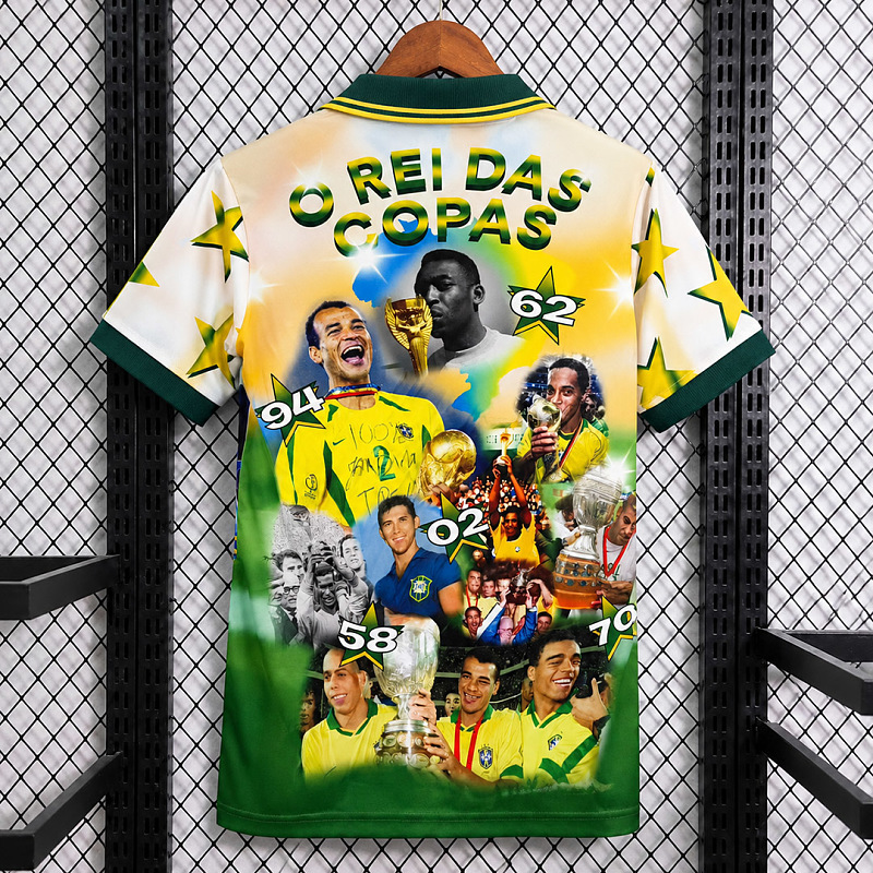 Brasile Brazil Celebrate Pursuit Sixth Title Bootleg 2