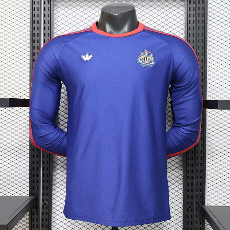Newcastle 25/26 Newcastle United Originals Blue Trefoil Long Sleeve
