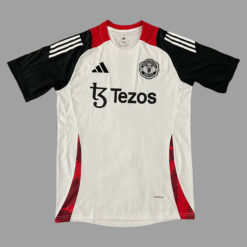 Manchester United 24/25 Manchester United Tiro White Training Jersey