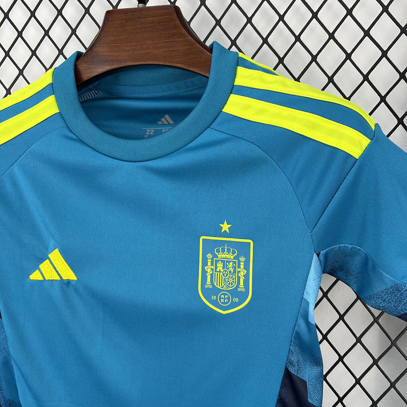 Spagna Spain Goalkeeper Kids Size 16-28 3