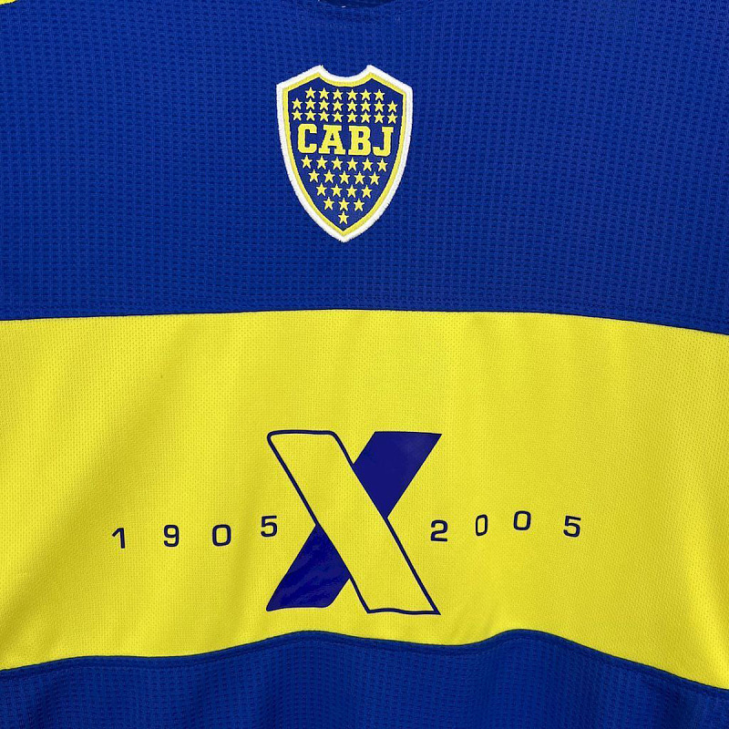 Boca Juniors Boca Juniors 100th Anniversary Retro Jersey 5