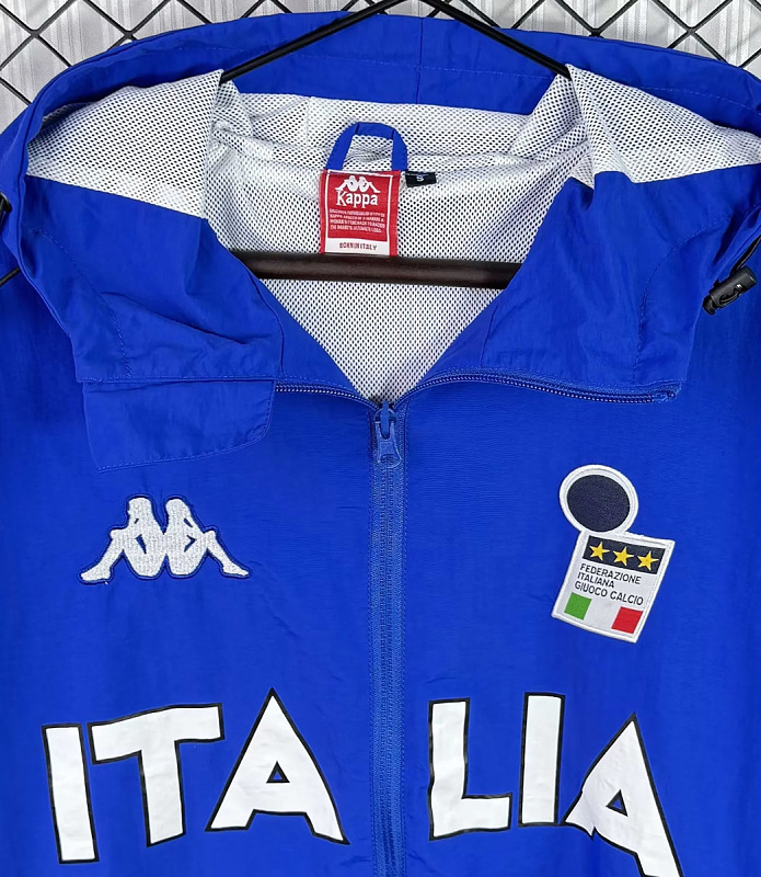 Italia Italy Blue Windbreaker 4