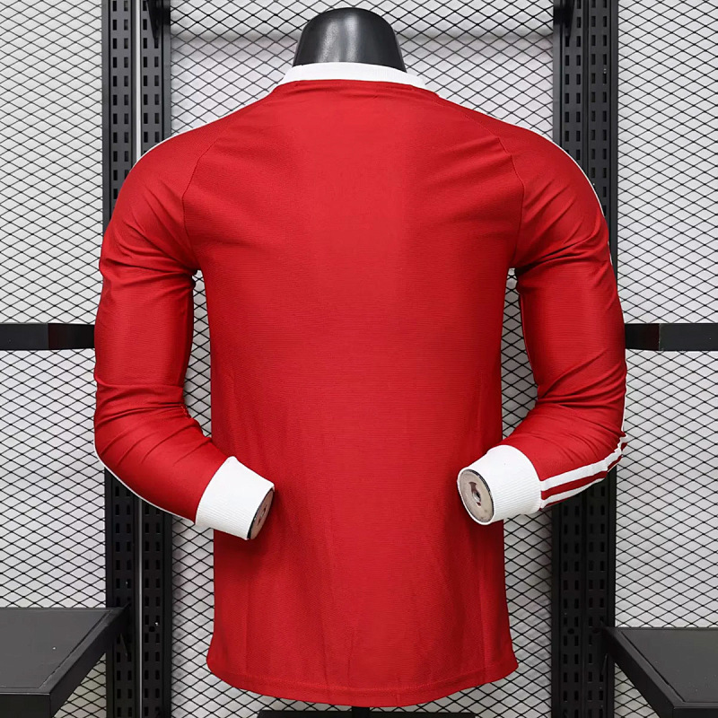 Manchester United 26/27 Manchester United x Adidas Originals Red Long Sleeve 7
