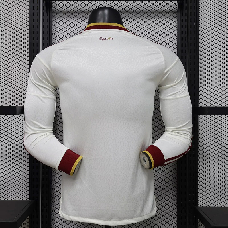 Spagna Spain Away Long Sleeve Player 10