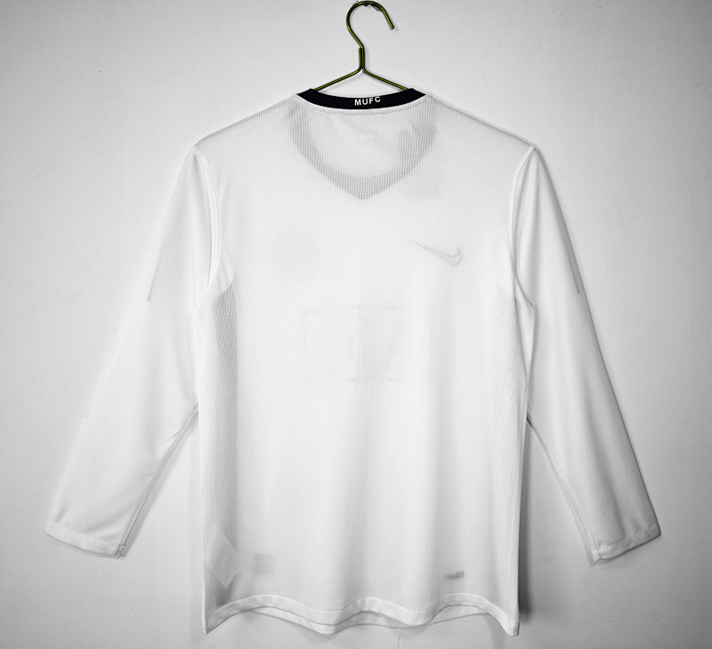 Manchester Long 08/09 Manchester Away Long Sleeve Retro 4