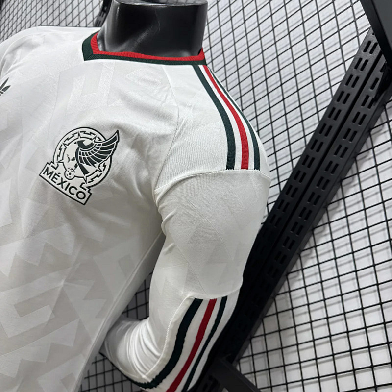 Messico Mexico Away Long Sleeve Player 9