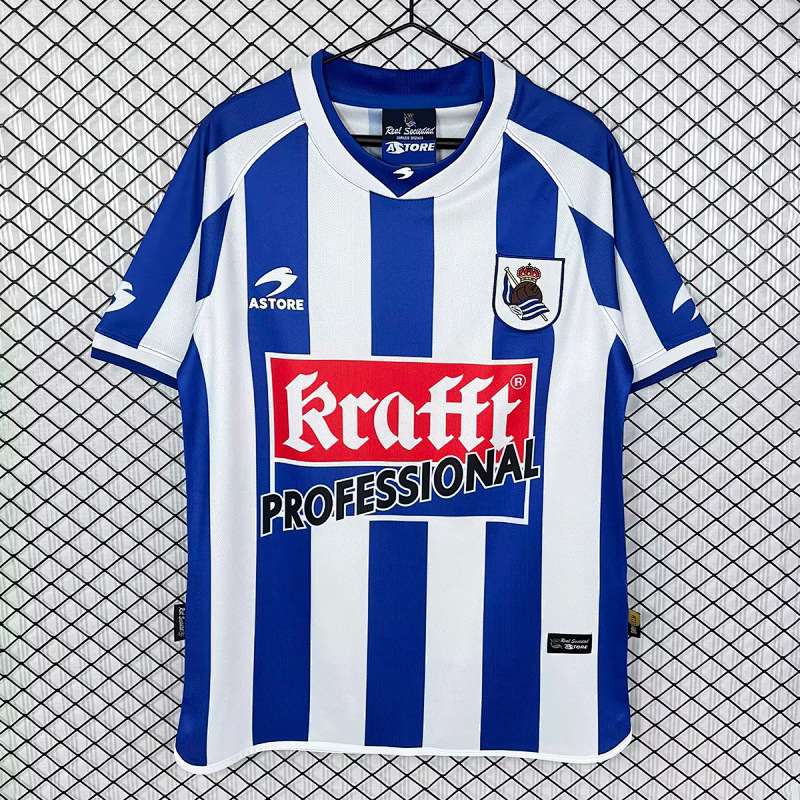 Real Sociedad 02/03 Real Sociedad Home Retro