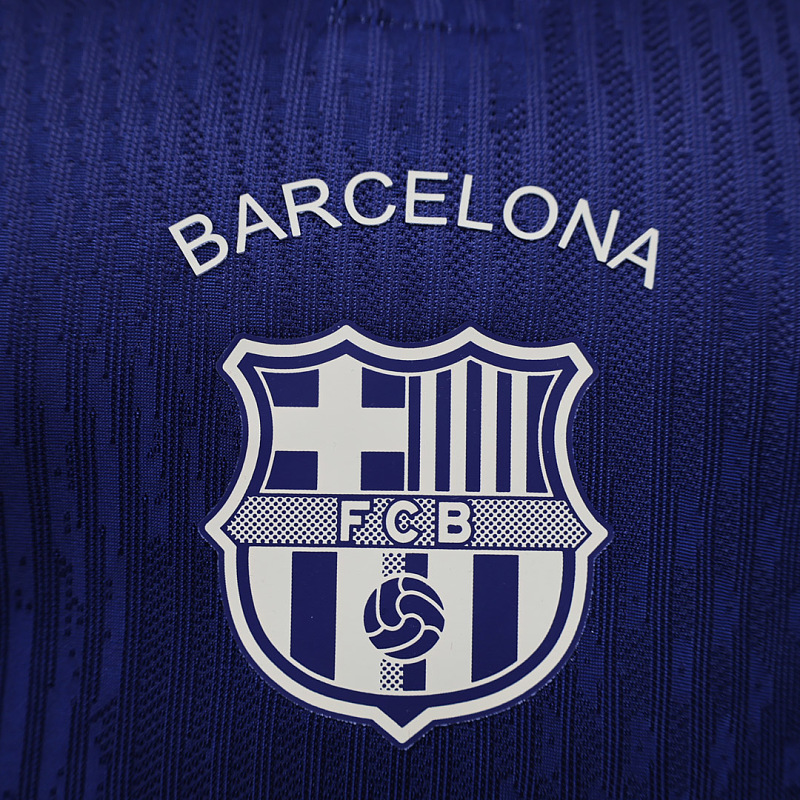 Barcelona 26/27 Barcelona Special Edition Navy Burgundy Player Polo 4