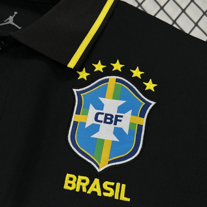 Brasile Brazil Black Polo 2