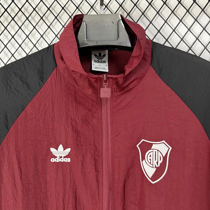 River Plate River Plate Red Tracking Jacket 2