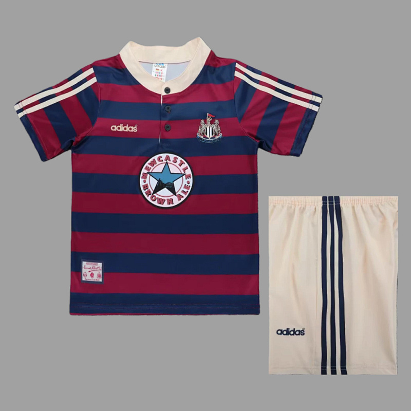 Newcastle 95/96 Newcastle United Away Kids Retro Size 16-28