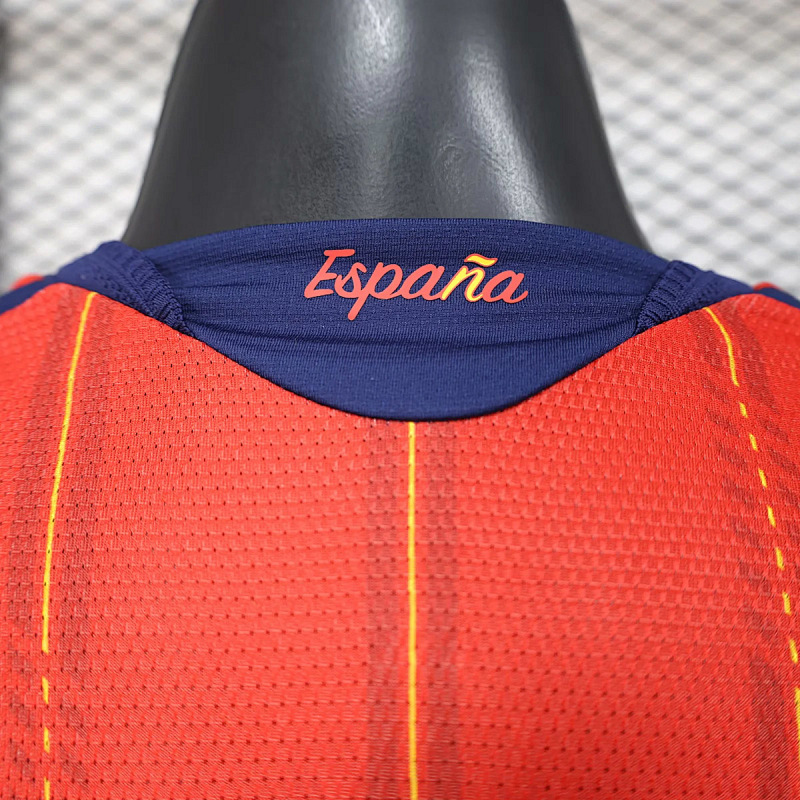 Spagna Spain Home Long Sleeve Player 2