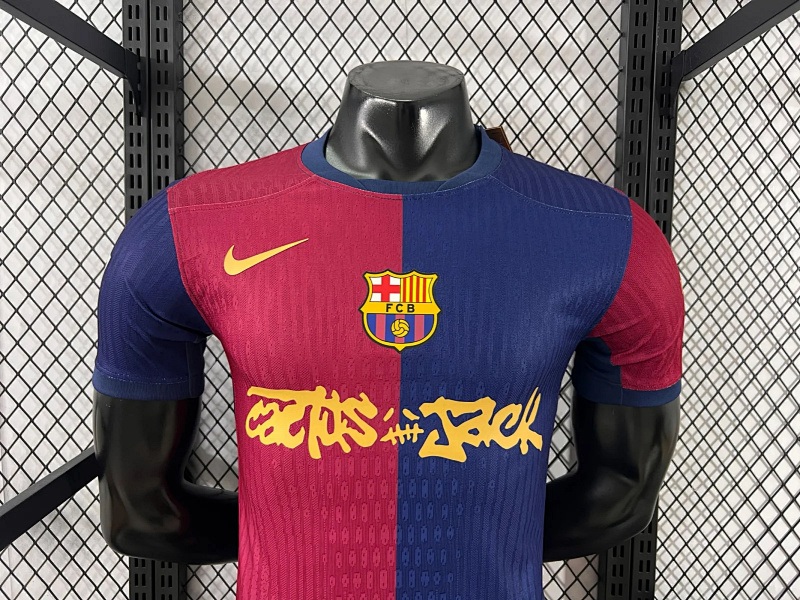 Barcelona 24/25 Barcelona Home Travis Scott Player Edition 7