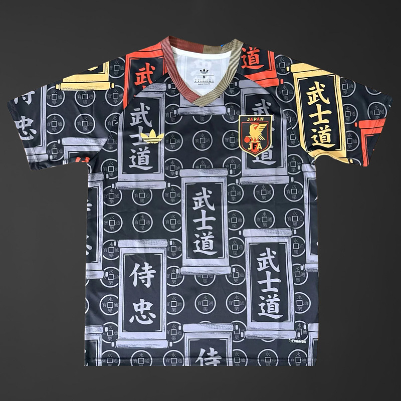 Giappone Japan Kanji Bushido The Way of the Warrior Black