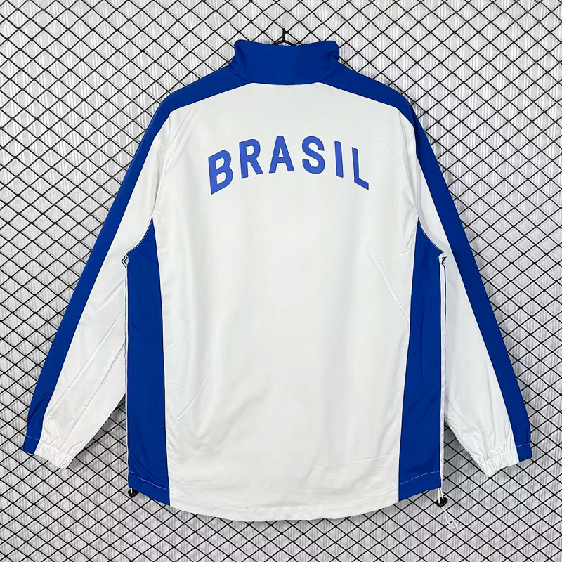 Brasile Brazil White Track Jacket 6